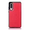 Miniatyrbilde 11 av 11: Elegant Smart Skal med Kortfack (NKOBEE) - Huawei P30 Svart
