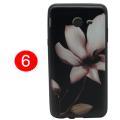 Miniatyrbilde 1 av 11: LEMAN Skal med Blom-motiv för Samsung Galaxy J5 2017 6