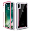 Pikkukuva 1 / 11: Skyddande Effektfullt Fodral ARMY - iPhone XS Max ROSA/VIT