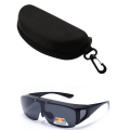 Miniatyrbild 1 av 7: Solglas�gon Polariserad �verdrag f�r Glas�gon Svart