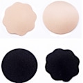 Pikkukuva 2 / 11: Sj�lvh�ftande Nipple Cover Bekv�m Svart Blomma