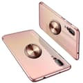 Stötdämpande Silikonskal Ringhållare - Huawei P20 Roséguld