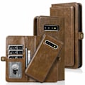Miniatyrbillede 3 af 11: Smooth Double Wallet Case - Samsung Galaxy S10 Plus Svart