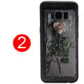 Samsung Galaxy S8Plus - Skyddande Blomsterskal 2