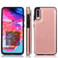 Samsung Galaxy A50 - Elegant Skal med Korthållare Roséguld