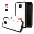 Miniatyrbillede 6 af 11: Pocard Skal med kortfack till Samsung Galaxy J3 2017 Röd