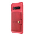 Miniatyrbilde 11 av 11: Samsung Galaxy S10 Plus - Skal med Kortfack Röd
