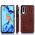 Miniatyrbillede 3 af 11: Huawei P30 - Stilsäkert Smart Skal med Kortfack Svart