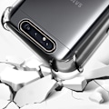 Pikkukuva 8 / 11: Samsung Galaxy A80 - Silikonskal Blå/Rosa