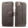 Pikkukuva 4 / 11: Stilsäkert Plånboksfodral av LÄDER från Suteni för iPhone 6/6S Svart