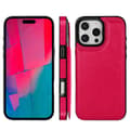 iPhone 16 Pro -  Elegant, Praktiskt och Säkert Plånboksskal Rosa