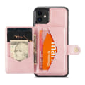 Miniatyrbilde 11 av 11: Smidigt Skal med Korthållare - iPhone 11 Roséguld