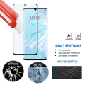 Miniatyrbilde 6 av 9: 3-D (HuTech) Skärmskydd - Huawei P30 Pro Transparent/Genomskinlig