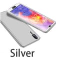 Huawei P20 - Dubbelskal Floveme Silver Silver