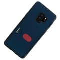 Skal med Kortfack Hanman - Samsung Galaxy S9+ Mörkblå