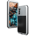 Pikkukuva 1 / 5: Kraftigt Skyddsfodral i Aluminium - Samsung Galaxy S21 Silver