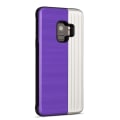 Pikkukuva 1 / 11: LEMAN Stilrent Skal med kortplats för Samsung Galaxy S9 Lila