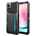 Miniatyrbilde 1 av 11: Samsung Galaxy A15 - Fodral med Kortfack och Fullt Skydd