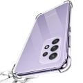 Miniatyrbilde 1 av 3: Samsung Galaxy A32 - Stilrent Stötdämpande Silikonskal Transparent
