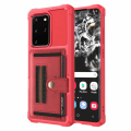 Pikkukuva 5 / 11: Stilsäkert Skal med Korthållare - Samsung Galaxy S20 Plus Roséguld