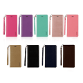 Miniatyrbillede 3 af 11: T-Casual - Smidigt Fodral med Plånbok till iPhone X/XS Roséguld