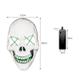 Miniatyrbilde 3 av 4: Skrämmande stil - LED Purge Mask för den ultimata Halloween-looken!