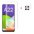 Pikkukuva 1 / 11: 3-PACK Skärmskydd + Kameralinsskydd HD 0,3mm Galaxy A22 4G Transparent/Genomskinlig