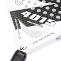 Miniatyrbillede 11 af 11: Kraftfullt Slittåligt Padel Racket CAMEWIN Vit
