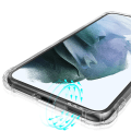 Pikkukuva 10 / 11: FLOVEME Effektivt Skyddsskal- Samsung Galaxy S22 Ultra Svart/Guld