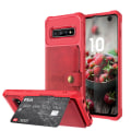 Pikkukuva 4 / 11: Samsung Galaxy S10 Plus - Genomtänkt Skal med Kortfack Svart