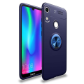 Miniatyrbilde 3 av 10: Smidigt Skyddsskal med Ringhållare - Huawei Y6 2019 Svart/Roséguld