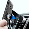 Miniatyrbillede 8 af 11: Samsung Galaxy S7 Edge - Elegant Skal Ringhållare Svart