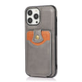 Miniatyrbillede 2 af 11: Stilrent Skal med Kortfack - iPhone 14 Pro Svart