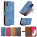 Pikkukuva 4 / 11: Genomtänkt och Elegant Fodral i Retro-Design till iPhone XS Max Gråsvart
