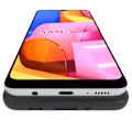Miniatyrbillede 11 af 11: Samsung Galaxy A71 - Kraftfullt Mattbehandlat Skal Svart