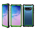 Pikkukuva 2 / 11: Samsung Galaxy S10 Plus - Kraftfullt Skyddande Fodral ARMY Kamouflage Rosa