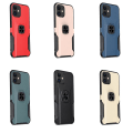 Miniatyrbilde 11 av 11: Stilrent LEMAN Skal med Ringhållare - iPhone 12 Mörkblå