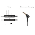 Miniatyrbillede 9 af 11: LANGSDOM Dual Driver In-ear Hörlurar Genomskinlig