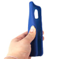 Miniatyrbild 11 av 11: Robust Mattbehandlat Silikonskal - Samsung Galaxy A40 Svart