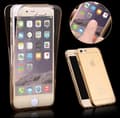 Smart Dubbelsidigt Silikonfodral - iPhone SE 2020 Guld