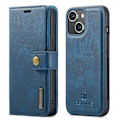Miniatyrbilde 10 av 11: iPhone 14 - Retro Läderfodral med Magnetisk Design Brun