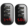 Pikkukuva 5 / 9: Baseus Väggadapter Svart