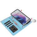 Miniatyrbillede 9 af 11: Genomtänkt Plånboksfodral (LEMAN) - Samsung Galaxy S21 Plus Mörkblå