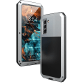 Miniatyrbild 1 av 5: Rejält Skyddsfodral i Aluminium - Samsung Galaxy S21 Silver