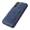 Miniatyrbillede 1 af 10: Stilfuldt Etui med Kortlommer HANMAN - Samsung Galaxy S23 Mörkblå