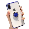 Pikkukuva 9 / 11: iPhone XS MAX - Stilrent Floveme Skal med Ringhållare Röd