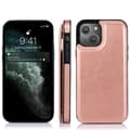 Skyddande Skal med Kortfack - iPhone 13 Mini Roséguld
