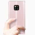 Miniatyrbillede 9 af 11: Stilsäkert Plånboksfodral i PU-Läder till Mate 20 Pro Svart