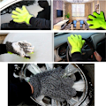 Miniatyrbillede 5 af 11: Praktisk Microfiber Rengöringshandske för Fordon ONE SIZE Grön