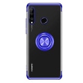 Miniatyrbilde 9 av 10: Huawei P30 Lite - Smidigt Silikonskal med Ringhållare Svart